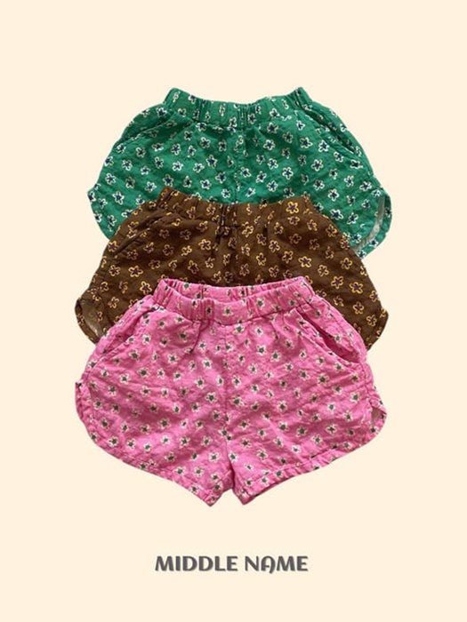 Vintage Flower Print Pants