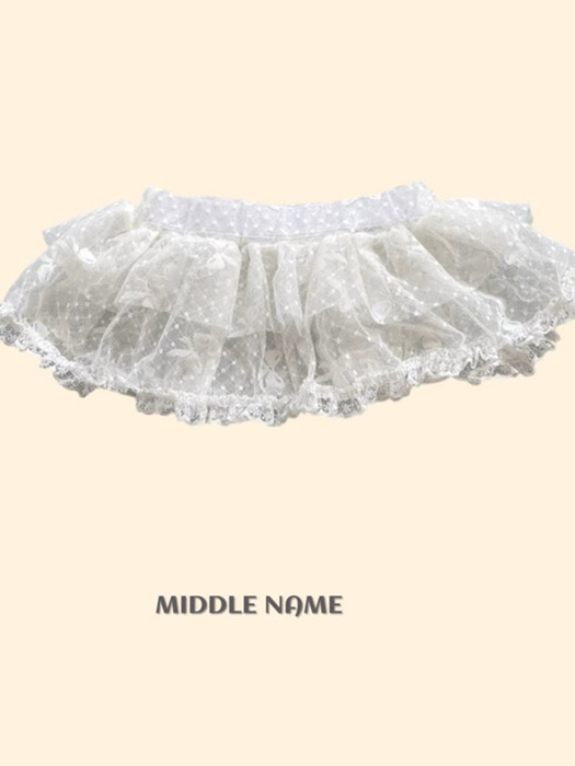Ribbon Layered Skirt