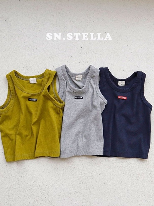 Clock Rib Sleeveless