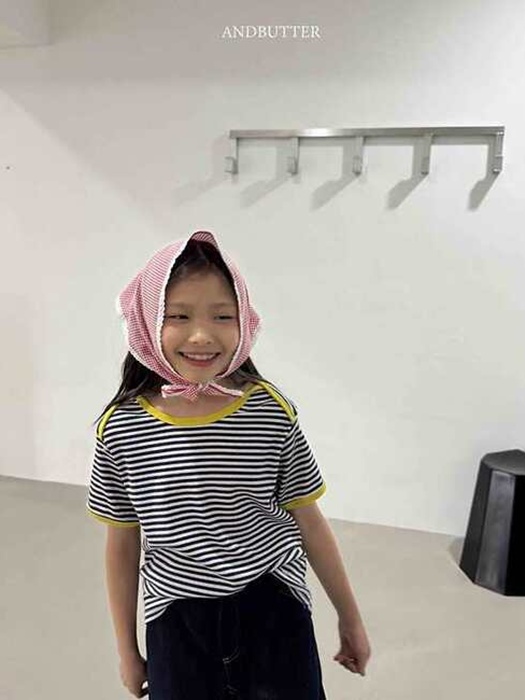 Boat Neck Mix Tee Boat Neck Mix Tee