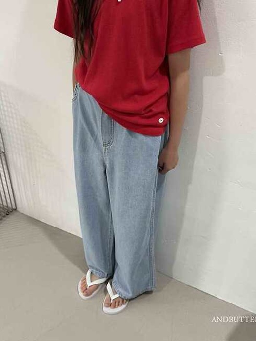 Button Denim Pants Button Denim Pants