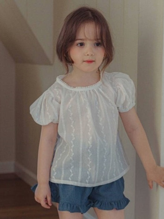 Stripe Lace Blouse Stripe Lace Blouse