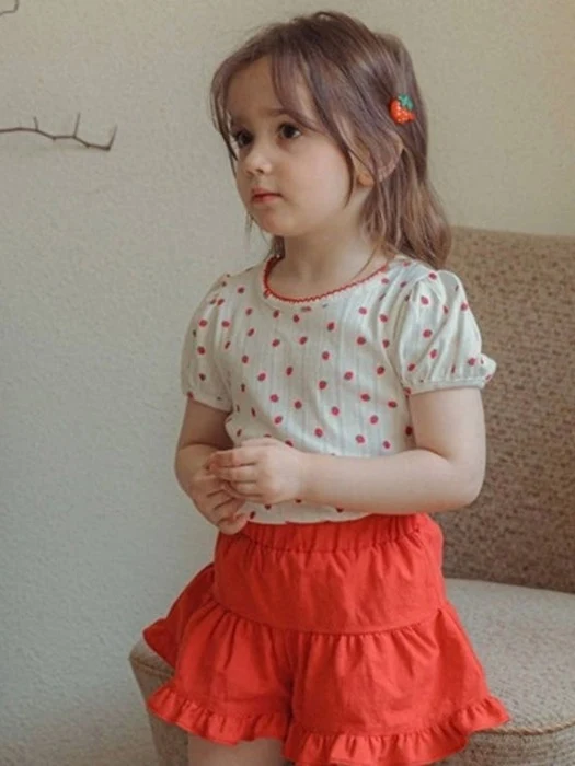 Strawberry Eyelet Tee Strawberry Eyelet Tee