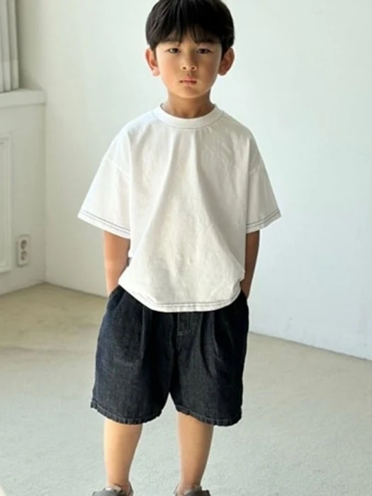 Charming Pintuck Denim Pants Charming Pintuck Denim Pants