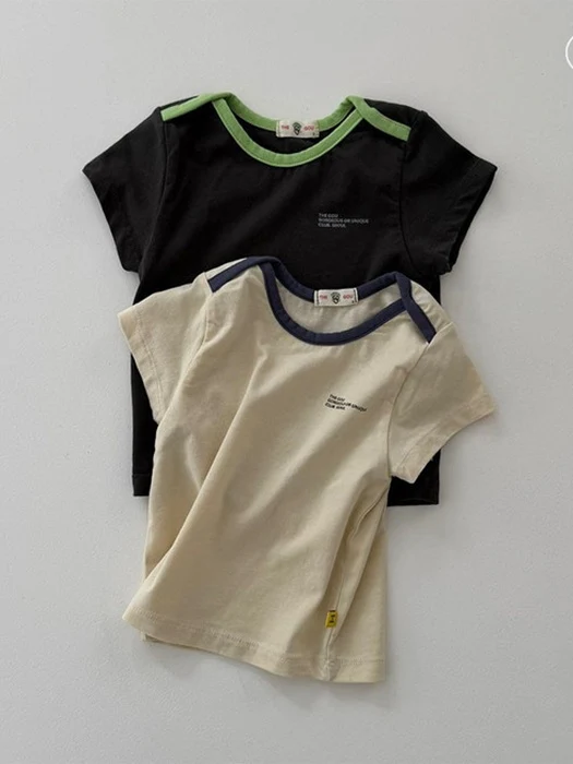 Bebe Color Rib Tee Bebe Color Rib Tee