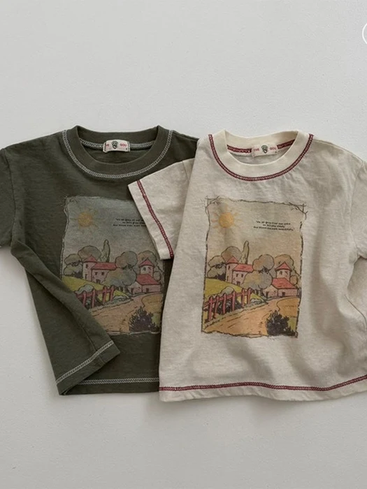 Bebe Frame Tee Bebe Frame Tee