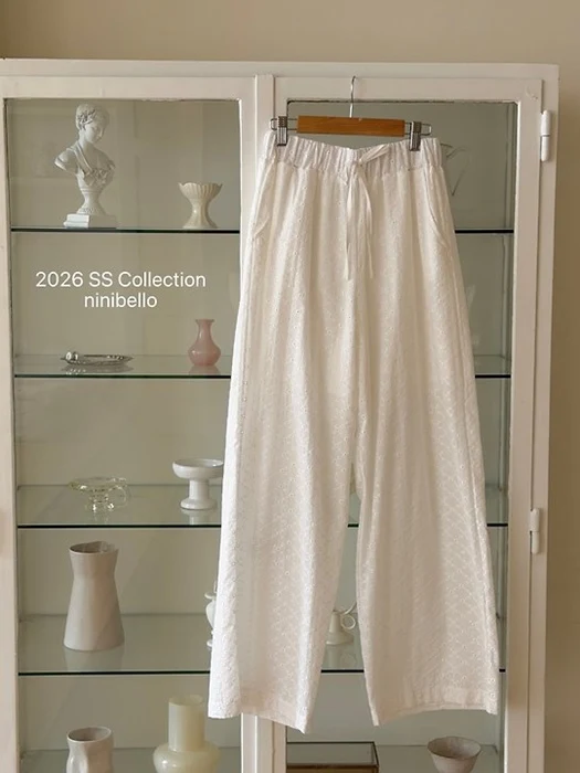 Adult Mori Punching Eyelet Pants