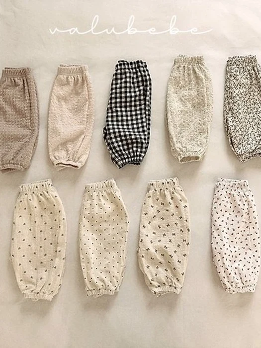 Summer Embossed Pants