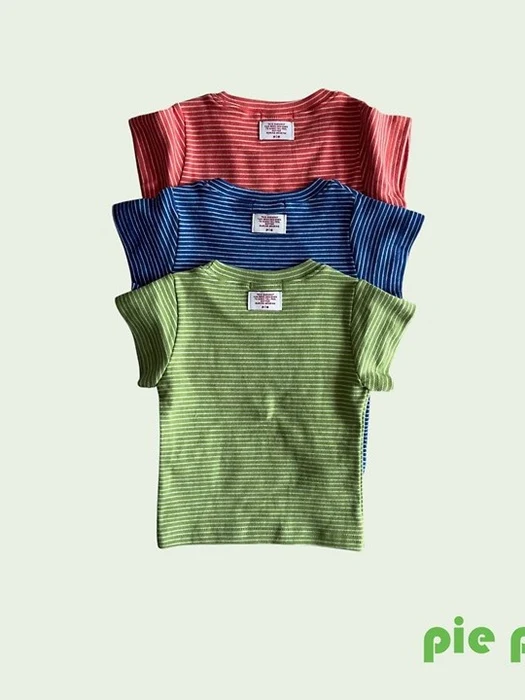 Burst Stripe Short Sleeve Burst Stripe Short Sleeve