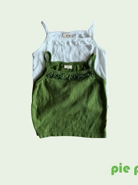 Eyelet Sleeveless Eyelet Sleeveless
