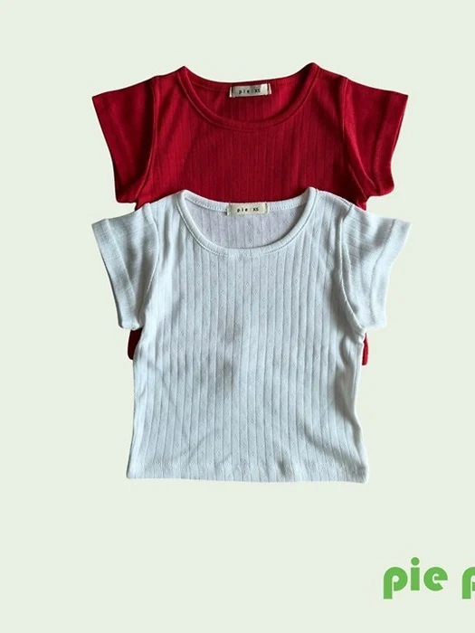 Candy Eyelet Tee Candy Eyelet Tee