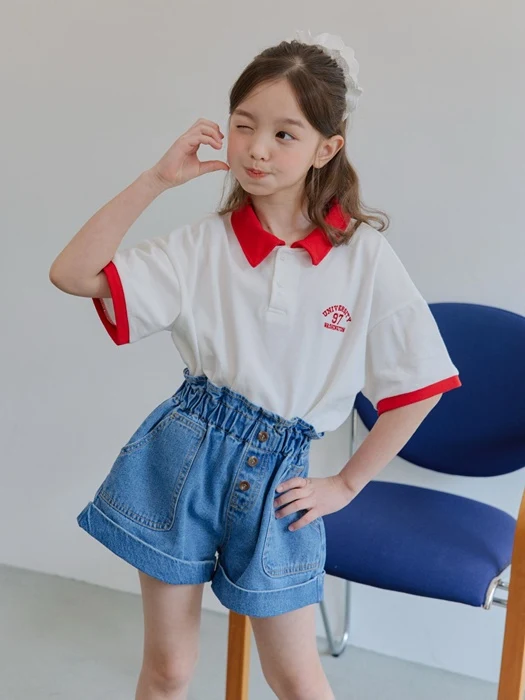 Color Block PK Collar Tee Color Block PK Collar Tee