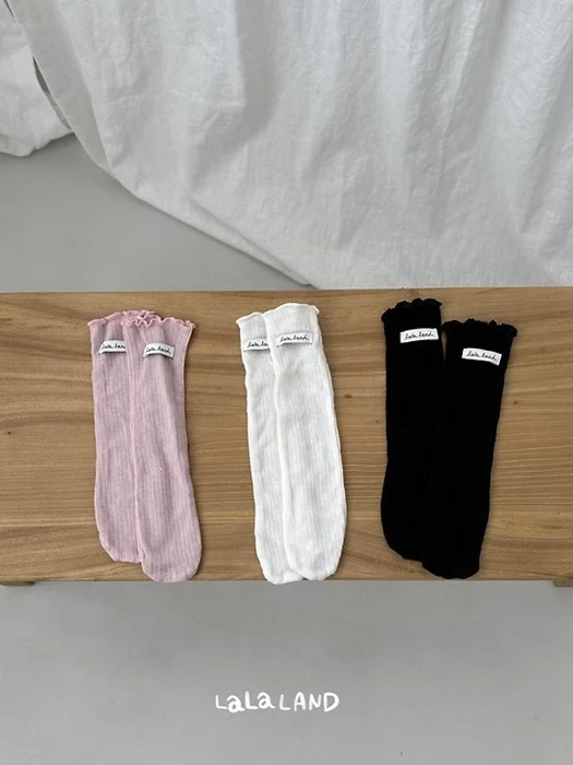 Bebe Summer Ribbed Socks Bebe Summer Ribbed Socks
