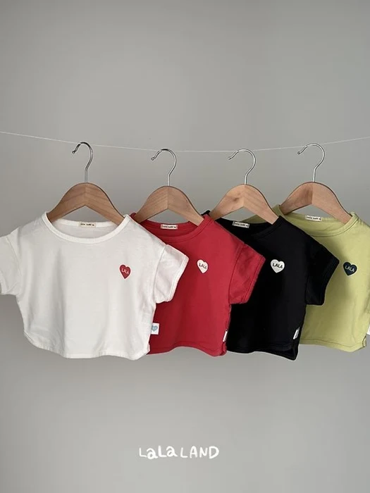 Bebe Heart Ribbed Tee Bebe Heart Ribbed Tee