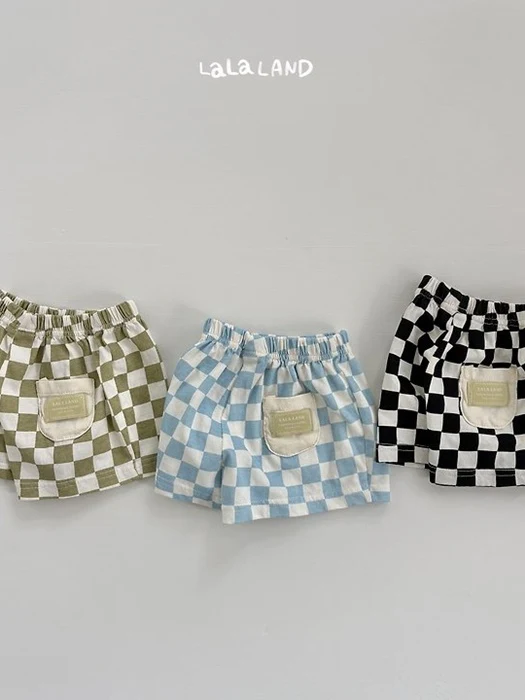 Bebe Checkerboard Shorts