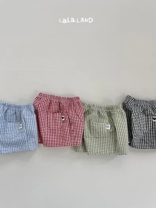 Bebe Cool Check Shorts