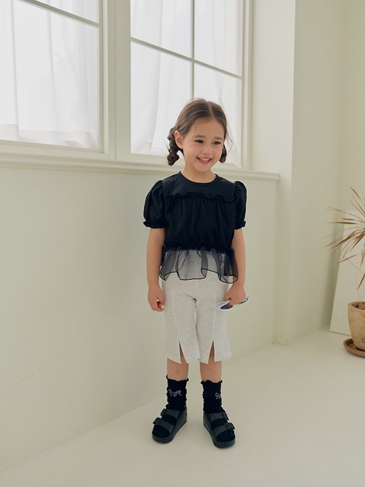 7-Length Slit Bootcut Pants 7-Length Slit Bootcut Pants