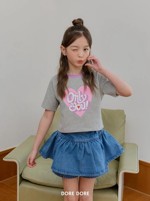 Only You Crop Tee Only You Crop Tee