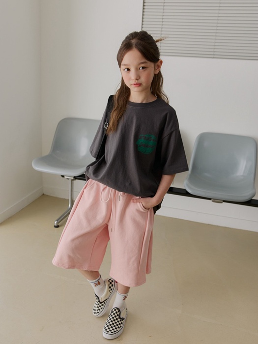 Mini Terry Bermuda Pants