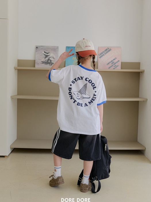 Color Block Short Sleeve Tee