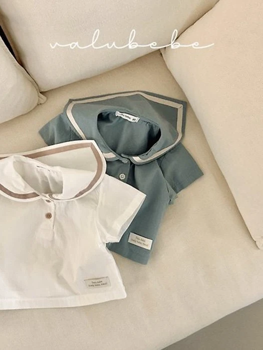 Sailor Button Blouse