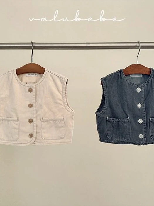Over Denim Vest