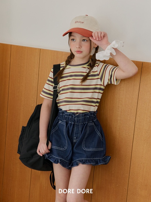 Crayon Stripe Tee