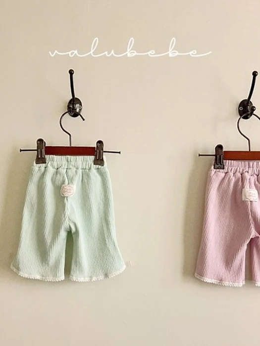 Cucumber Lace Bootcut Pants