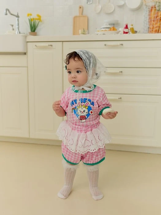 (Bebe) Check Rainbow Set
