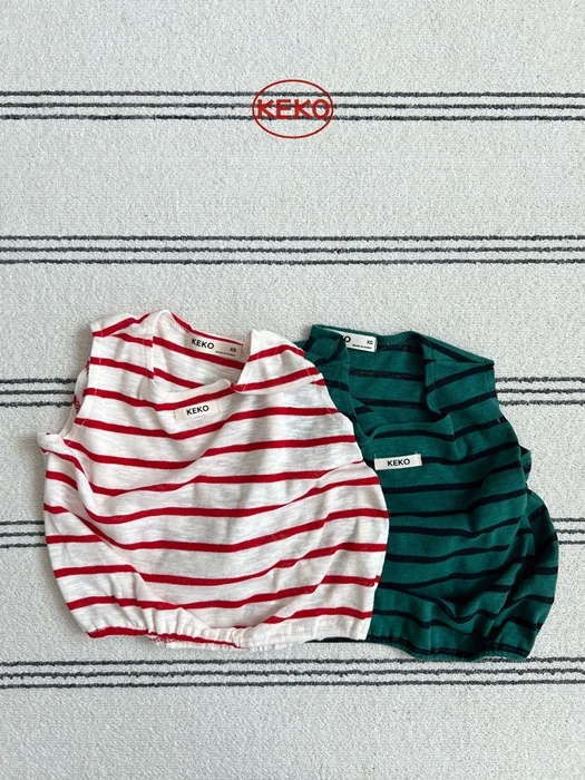 K Watermelon Stripe Sleeveless K Watermelon Stripe Sleeveless