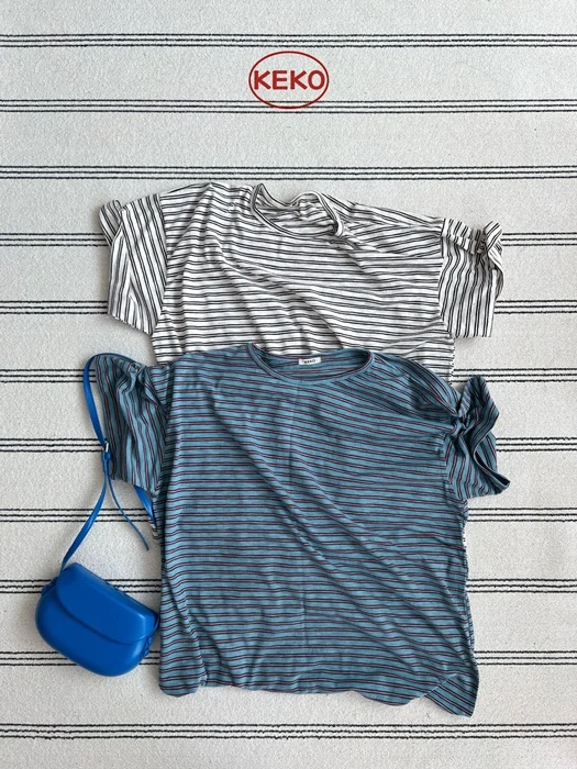 K Fine Stripe Tee (MOM) K Fine Stripe Tee (MOM)