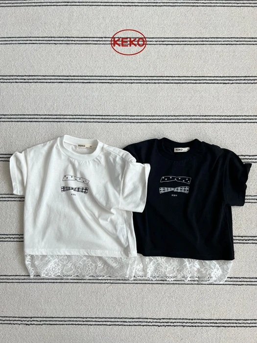 K Double Ribbon Tee K Double Ribbon Tee