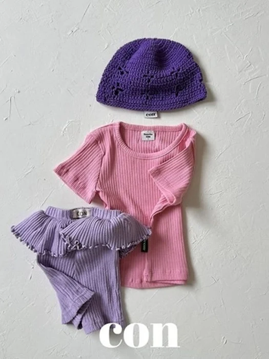 Summer Soft Ribbed Tee