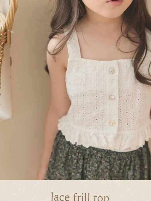 Lace Frill Top Lace Frill Top