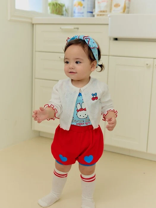 (Bebe) Cherry Cardigan