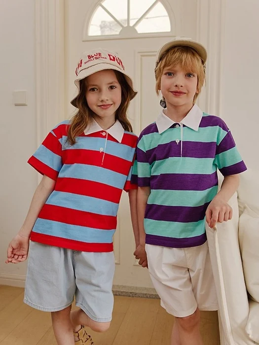 Vivid Collar Tee Vivid Collar Tee