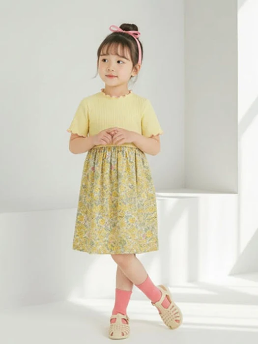 Flower Rib One-piece Flower Rib One-piece