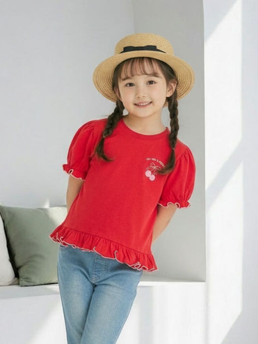 Ribbon Cherry Tee
