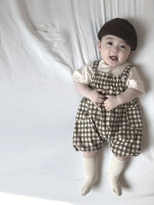 Checkerboard Romper Checkerboard Romper