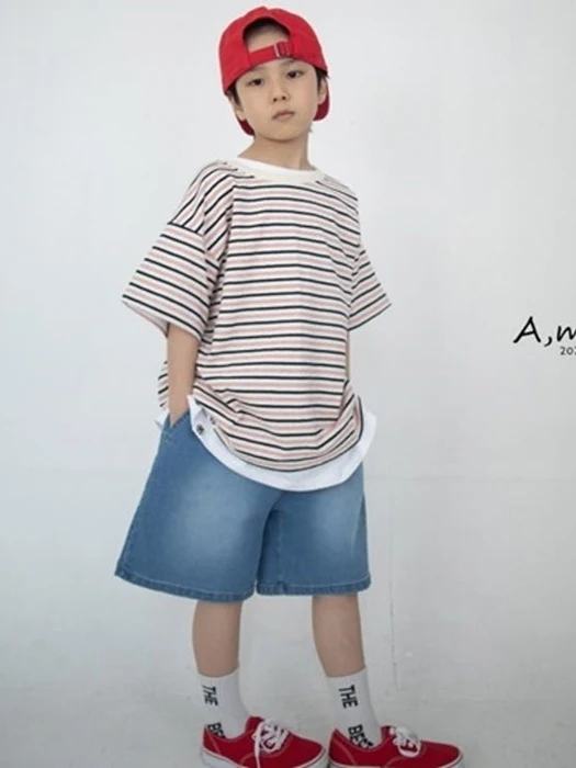 Stripe Short Sleeve Tee Stripe Short Sleeve Tee
