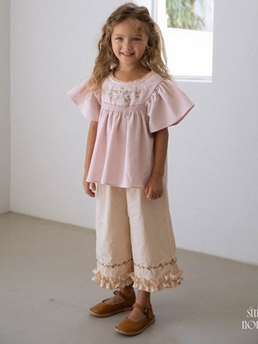 Embroidery Whisper Pants