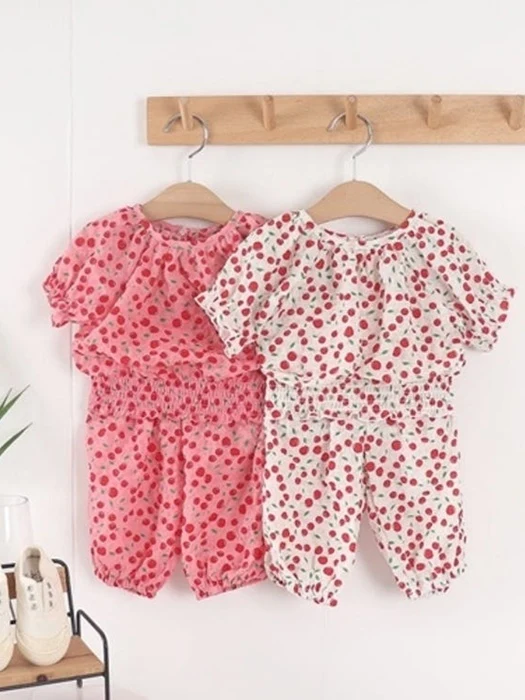 Smock Cherry Set Smock Cherry Set