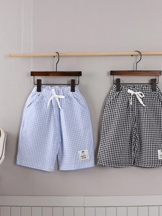 Check Seersucker Pants