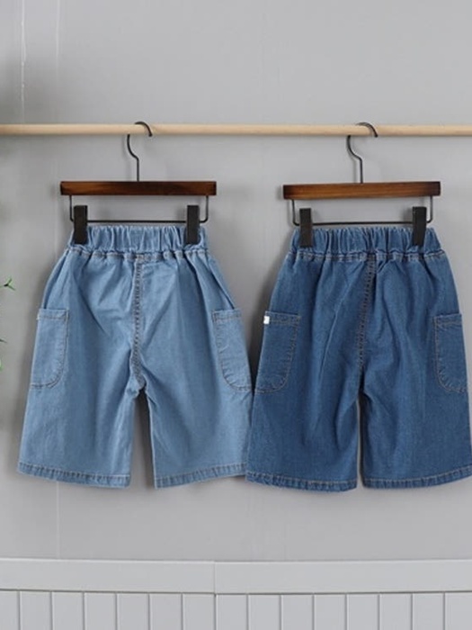 Denim Span Cargo Pants