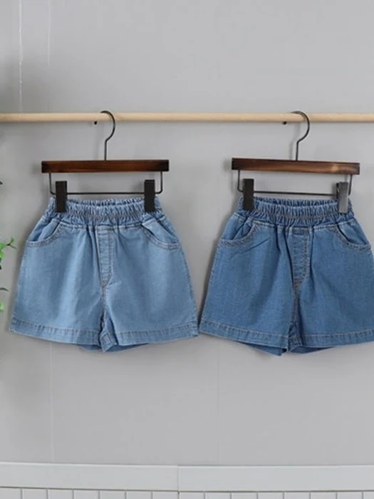 Denim Span Pants