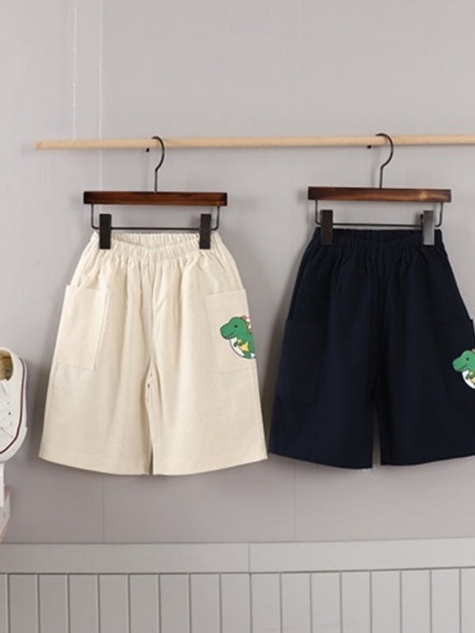 Woven Dino Pants