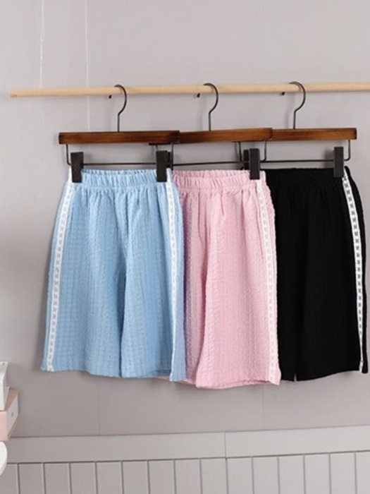 Span Lace Wide Pants