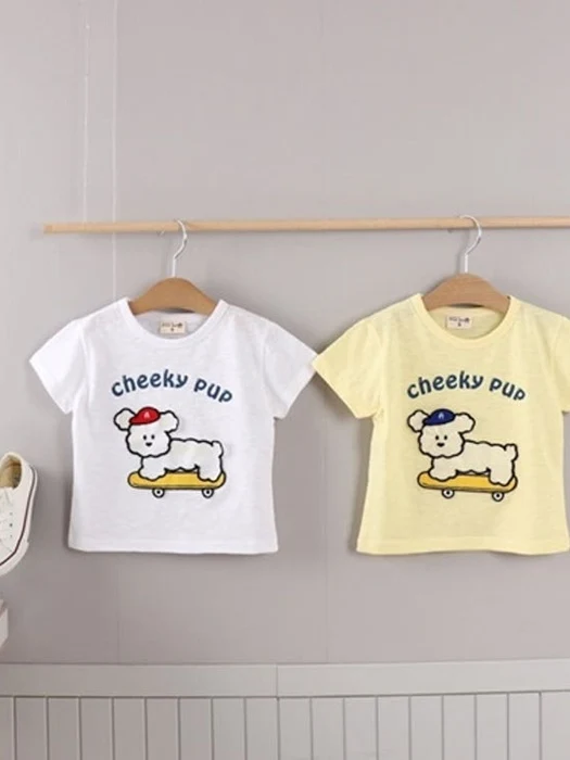 Embroidery Bichon Tee Embroidery Bichon Tee