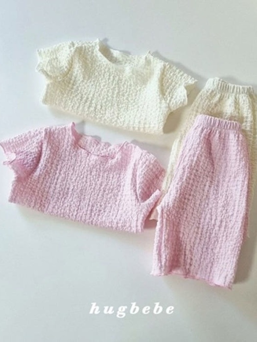 Cloud Seersucker Set