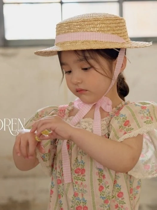 Florin Flat Ribbon Raffia Hat